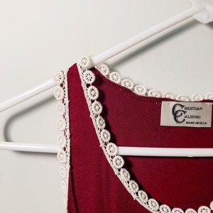 Christian Caliendo Red dress